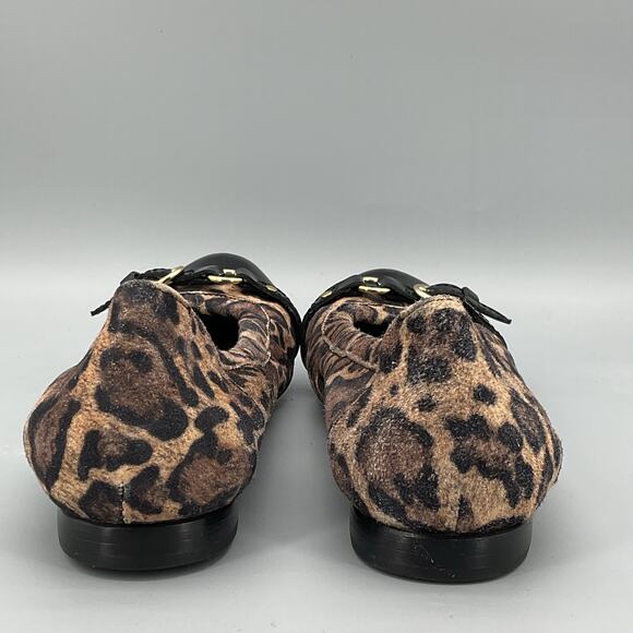 NEW AGL Women’s Monika Cap Toe Ballet Flats Brown/Black Size 6.5 US/38 EU - Picture 4 of 10